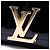 Borsa a tracolla Louis Vuitton Vernis Louise Sliding Chain MM Nera Nero - vista 5
