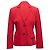 Blazer entallado Prada rojo talla IT 44 Roja