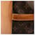 Borsa a secchiello Louis Vuitton Monogram Petit Noe Marrone - vista 5