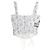 Autre Marque Brock Collection Floral Jacquard Bustier Top & Rock Set Weiß & Blau Größe US 2 - Ansicht 2