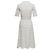 Autre Marque Robe rayée Rosetta Getty White & Black Taille US S Blanc - vue 3