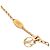 Collana LV Speedy Louis Vuitton placcata oro D'oro - vista 5