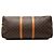 Borsa da viaggio Louis Vuitton Monogram Keepall Bandouliere 55 Marrone - vista 3