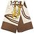 Foulard di seta Hermès Brides de Gala Marrone 90