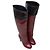 Botas de tacón alto Miu Miu Burdeos y Negro Talla 36 Roja - vista 2