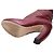 Botas de tacón alto Miu Miu Burdeos y Negro Talla 36 Roja - vista 5