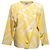 Set Giacca e Abito Stampati Courreges Giallo e Bianco Designer Taglia 0 - vista 6