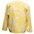Set Giacca e Abito Stampati Courreges Giallo e Bianco Designer Taglia 0 - vista 9
