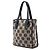 Tote bag LOEWE Anagram Canvas Beige - vista 2