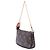 Borsa Louis Vuitton Monogram Mini Pochette Accessoires Marrone - vista 2