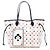 Borsa Tote Louis Vuitton Monogram Game On Neverfull MM Bianca Bianco