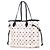 Borsa Tote Louis Vuitton Monogram Game On Neverfull MM Bianca Bianco - vista 2
