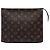 Borsetta Louis Vuitton Monogram Toiletry Pouch 26 marrone