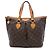 Borsa Satchel Louis Vuitton Monogram Palermo PM Marrone