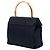 Borsa a mano Prada Tessuto Metal con manico superiore Nera Nero - vista 2