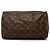 Borsa Boston Louis Vuitton Monogram Speedy 30 Marrone - vista 3