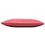Clutch Chanel Large Diagonal Quilted Lambskin O Case Rossa Rosso - vista 3