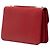 Borsa a tracolla Gucci Medium Interlocking G in pelle di vitello Dollar rossa Rosso - vista 2