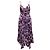 Jonathan Simkhai Kleid mit Blumenprint in Lila & Multicolor Größe US 2