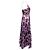 Jonathan Simkhai Kleid mit Blumenprint in Lila & Multicolor Größe US 2 - Ansicht 2