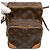 Bolsa Tiracolo Louis Vuitton Monogram Amazone Castanha Marrom - vista 5