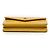 Borsa a tracolla Chanel Small Reversed Chevron in pelle d'agnello gialla Giallo - vista 3