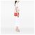 Borsa a tracolla Chanel Boy Flap in velluto trapuntato Arancione, dimensione Old Medium - vista 7