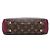 Borsa Satchel Louis Vuitton Monogram Pallas BB Marrone - vista 3