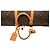 Borsa da viaggio Louis Vuitton Monogram Keepall 50 Marrone - vista 7