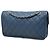 Borsa a tracolla Chanel Medium Caviar French Riviera Flap Blu - vista 2