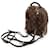 Zaino Mini Palm Springs Louis Vuitton Monogram Marrone - vista 2