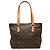 Borsa Tote Cabas Piano Louis Vuitton Monogram Marrone