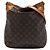 Borsa a tracolla Louis Vuitton Monogram Odeon MM Marrone