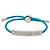 Bracciale LV Space in nylon e ottone blu Louis Vuitton