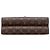 Borsa a tracolla Louis Vuitton Monogram Victoire Marrone - vista 3