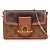 Borsa a tracolla Louis Vuitton Monogram Reverse Dauphine marrone