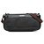 Borsa a tracolla Gucci in denim nero con banda Web