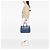 Prada Large Saffiano Lux Galleria Double Zip Tote Blau - Ansicht 12