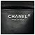 Bolsa Tiracolo Chanel Mini Square Classic em verniz preto com aba única - vista 5