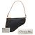 Borsa a tracolla Dior Mini Denim Saddle Pochette Blu - vista 8