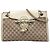 Borsa a tracolla Gucci Emily Large GG Canvas Marrone