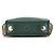 Borsa Camera Chanel in vitello trapuntato e grosgrain verde con bottoni e doppia zip - vista 3