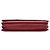 Borsa a tracolla Chanel CC matelassé in pelle d'agnello rossa Wallet on Chain Rosso - vista 3