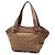 Tote LOEWE Anagram Canvas Marrone - vista 2
