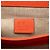 Borsa a tracolla Gucci Small Dollar Calfskin Interlocking G Arancione - vista 5