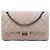 Borsa a tracolla Chanel Reissue 2.55 Double Flap 226 in camoscio matelassé rosa