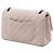 Borsa a tracolla Chanel Reissue 2.55 Double Flap 226 in camoscio matelassé rosa - vista 2