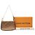 Borsa Louis Vuitton Monogram Vernis Mini Pochette Accessoires Gold D'oro - vista 7
