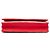 Wallet On Chain Borsa a tracolla Chanel CC a righe in vernice rossa con catena Rosso - vista 3