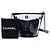 Borsa a secchiello Chanel Coco Camellia Small in PVC nero e vitello stropicciato - vista 6